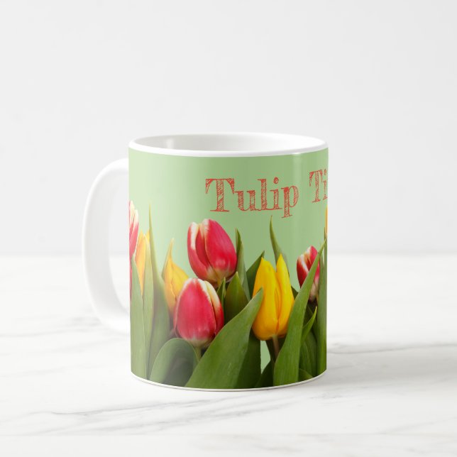 Tulip Time Coffee Mug (Front Left)
