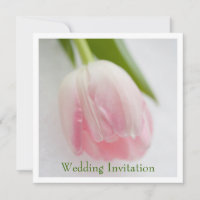 Tulip Wedding Invitation