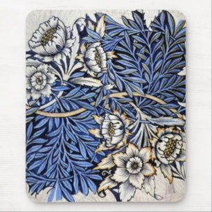 "Tulip & Willow" by William Morris Mouse Pad