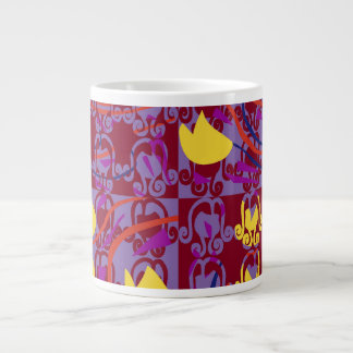 Tulipbulbs Cupflowers Large Coffee Mug
