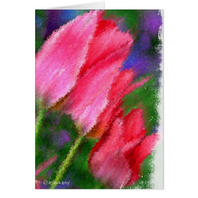 Tulipe-Carte trois (Devant)