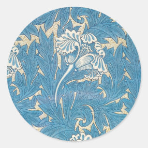 Tulipe de William Morris - autocollant