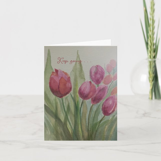 Tulipe du champ Carte (Devant)