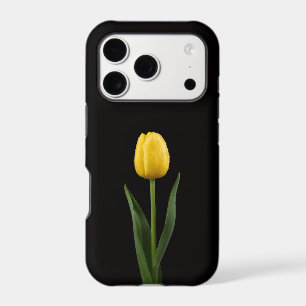 Tulipe jaune doré Black 4 Luxe iPhone 17 Pro