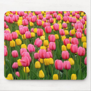 Tulipes 1 tapis de souris
