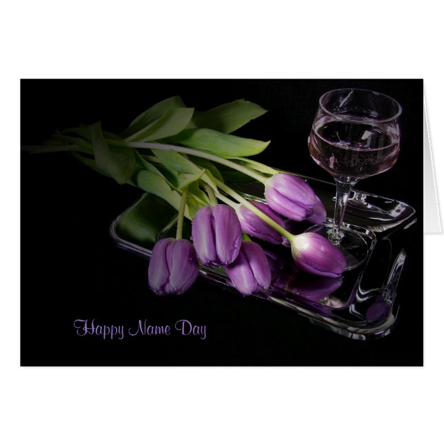 tulipes et vin Nom Jour (Devant horizontal)