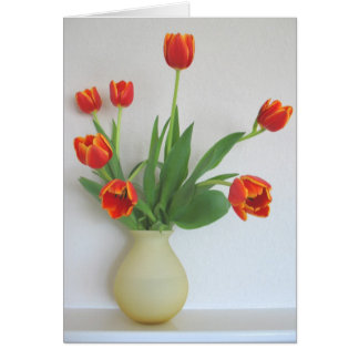 Tulipes oranges par Cynthia Wenslow