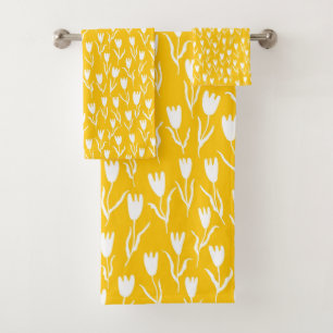 Tulipes pop couleur - Mustard jaune 
