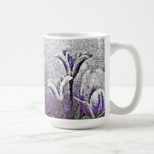 Tulipes pourpres - Peinture Art Mug