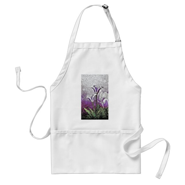 Tulipes pourpres - Tabliers d'art (Devant)