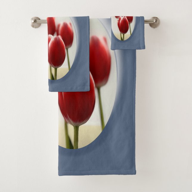 Tulipes rouges (En situation)