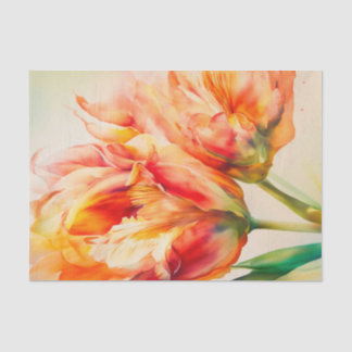 TULIPMANIA 2/6 matching parrot tulips design Tissue Paper
