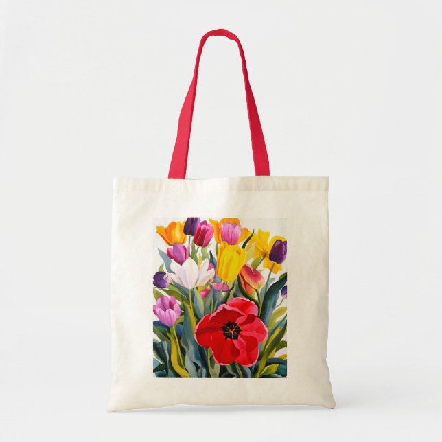 Tulips 2007 tote bag (Front)