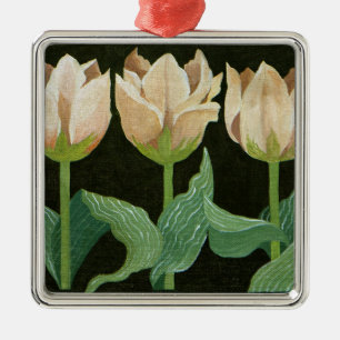 Tulips 2013 metal ornament
