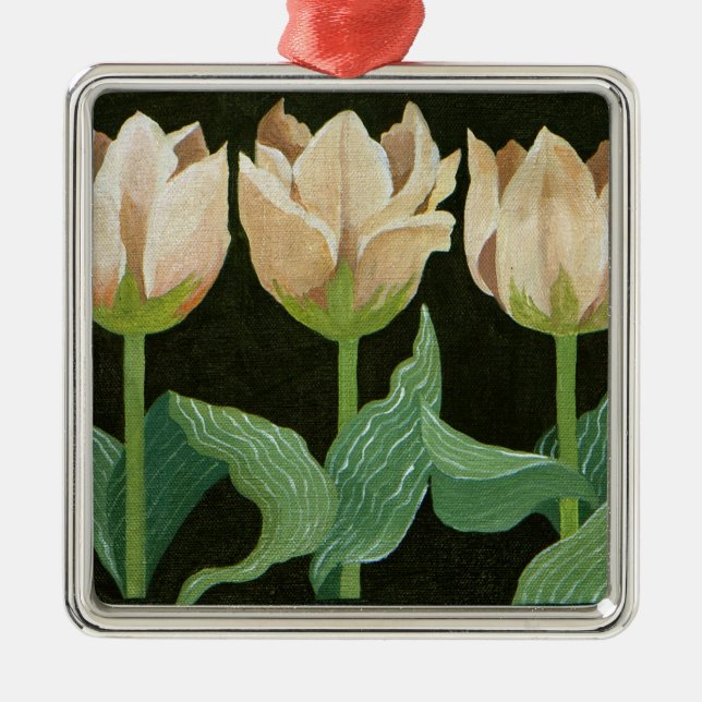 Tulips 2013 metal ornament (Front)