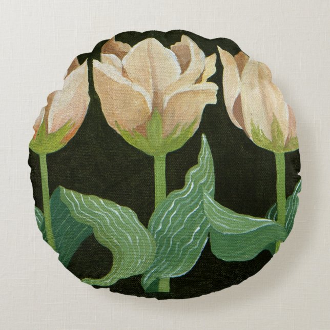 Tulips 2013 round pillow (Front)