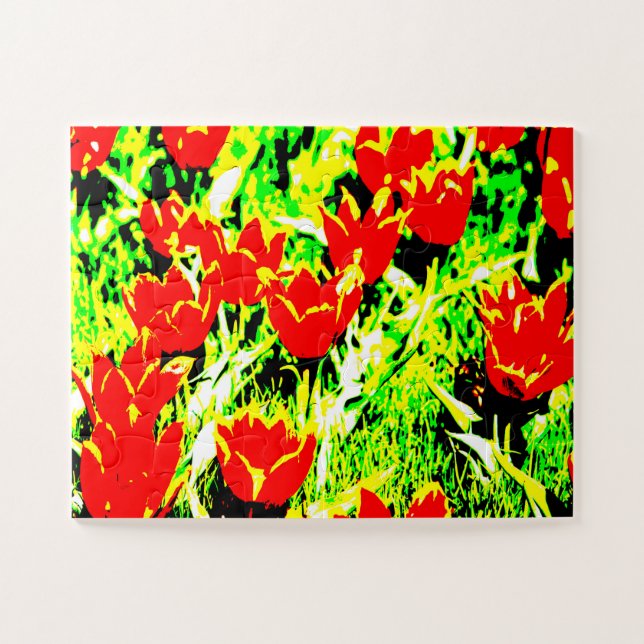 Tulips 30-pc jigsaw puzzle (Horizontal)