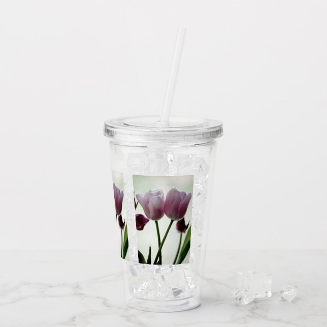 Tulips 3259 acrylic tumbler (Back Ice)