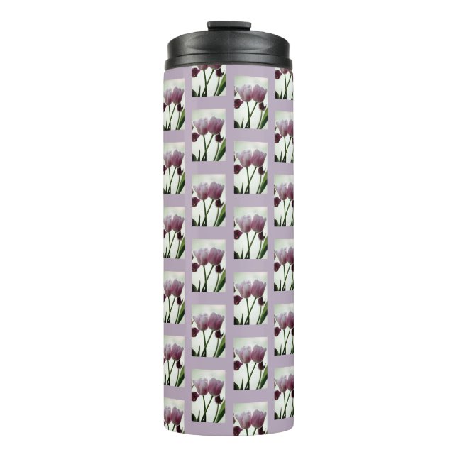 Tulips 3259 thermal tumbler (Front)