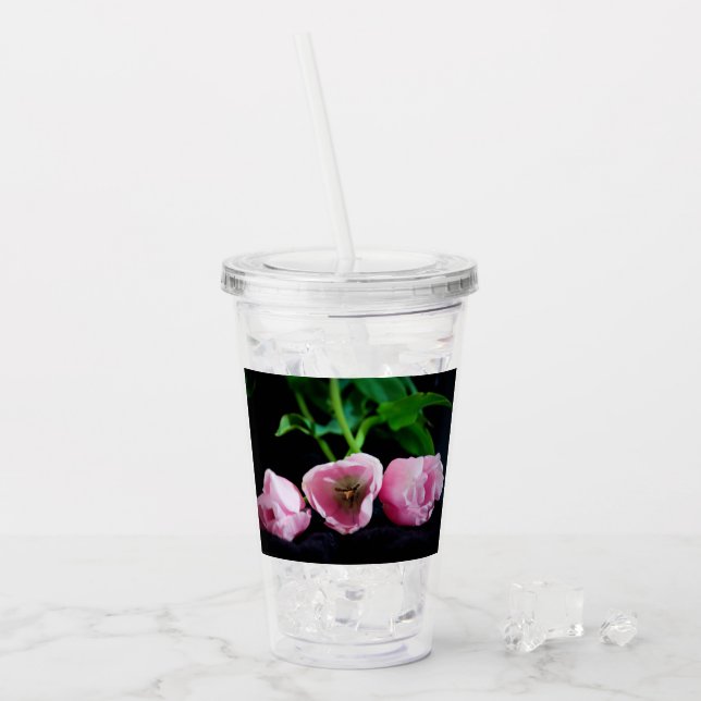 Tulips 3273 acrylic tumbler (Front Ice)