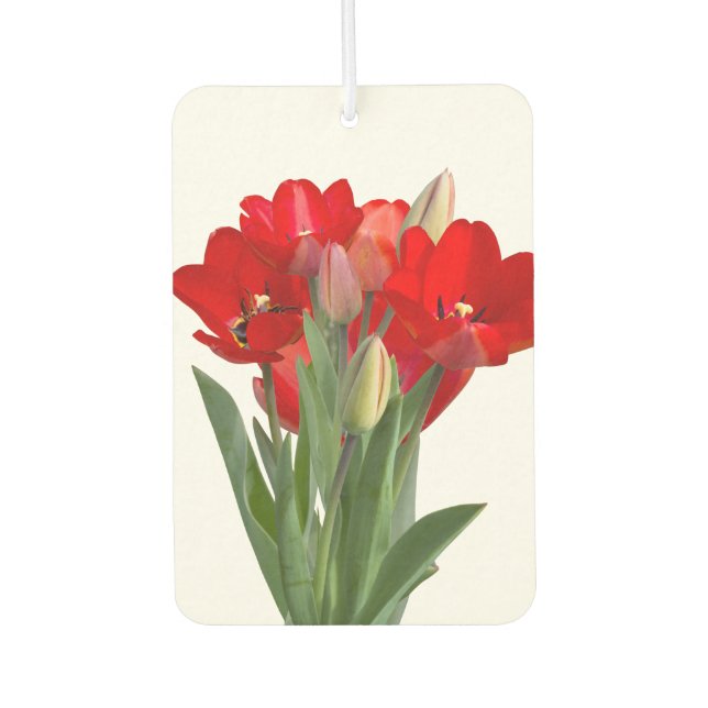 Tulips Air Freshener (Front)