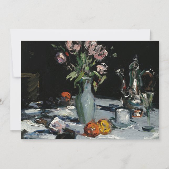 Tulips and a Coffee Pot | Samuel John Peploe (Front)