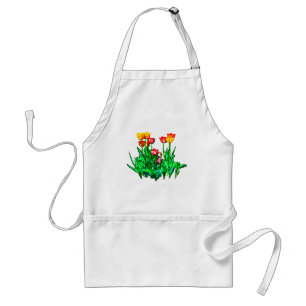 Tulips and a Hyacinth Standard Apron