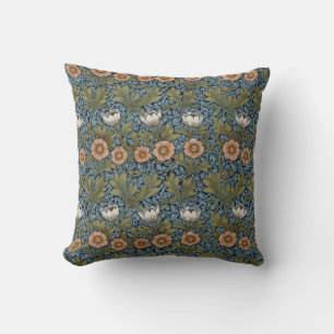 Tulips and Foliage   Throw Pillow