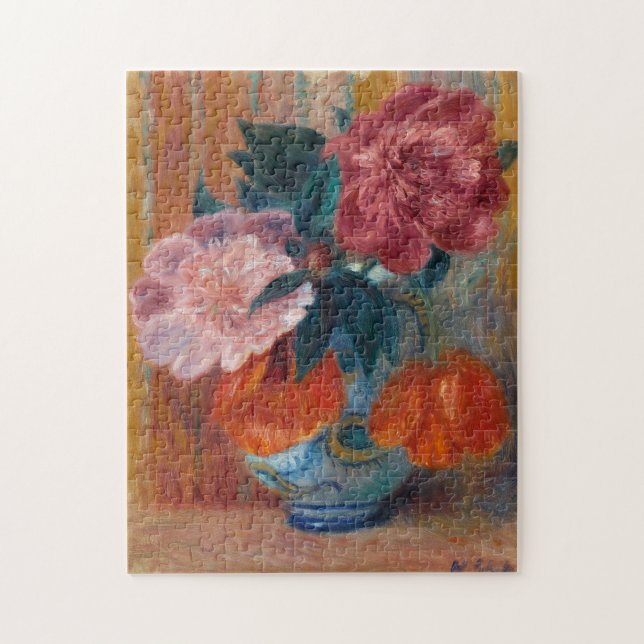 Tulips and Peonies | William James Glackens Jigsaw Puzzle (Vertical)
