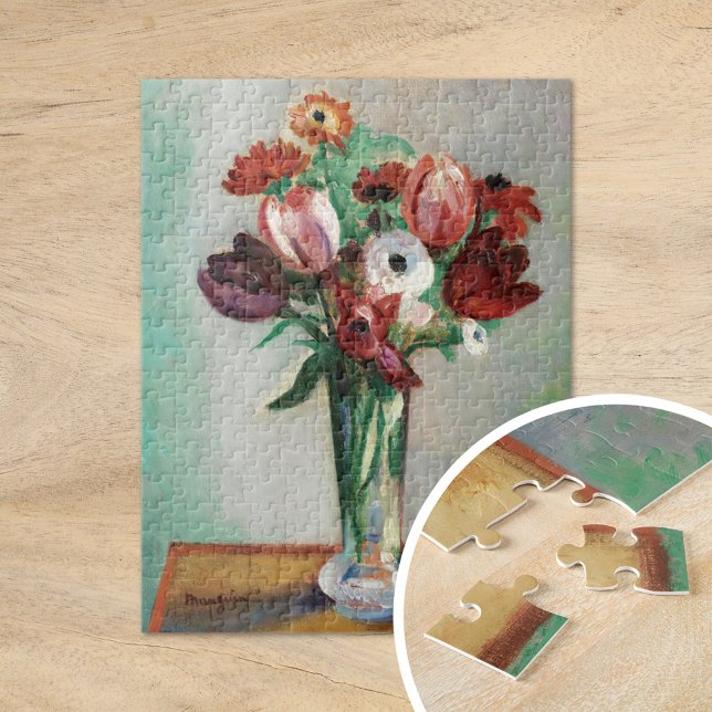 Tulips and Ranunculus | Henri Manguin Jigsaw Puzzle (Creator Uploaded)