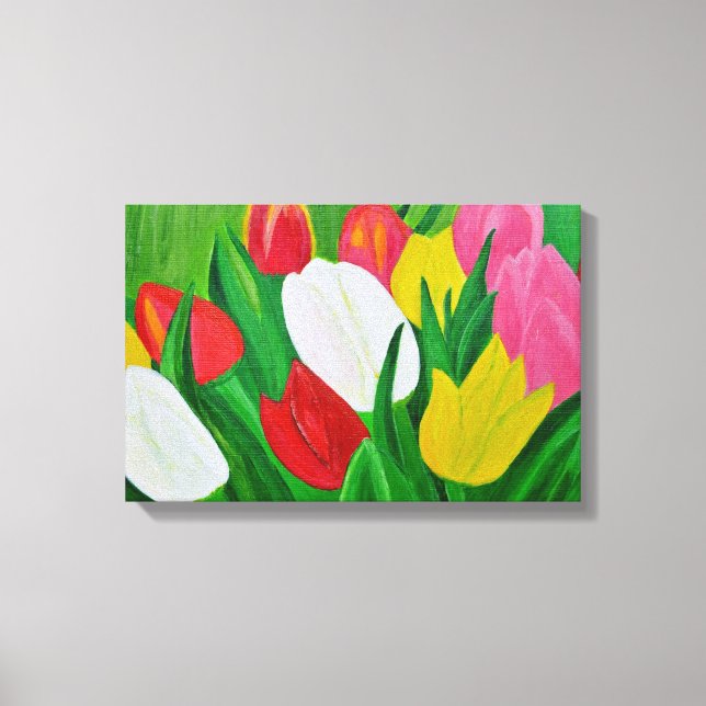 Tulips Canvas Print (Front)
