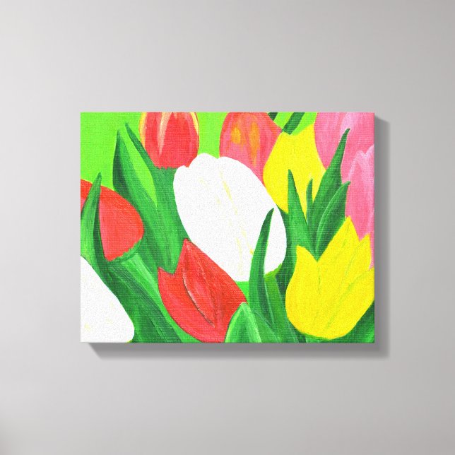 Tulips Canvas Print (Front)