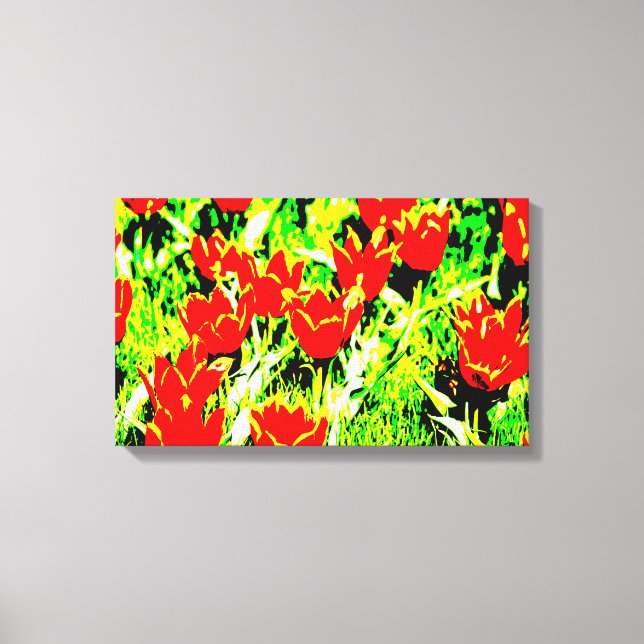 Tulips Canvas Print (Front)