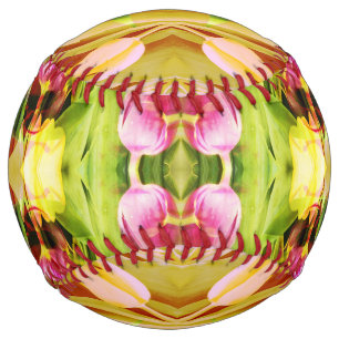 TULIPS - Coloured Tulips of Fractal Art - Softball