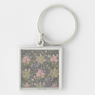 Tulips, Daisies and Honeysuckle Keychain