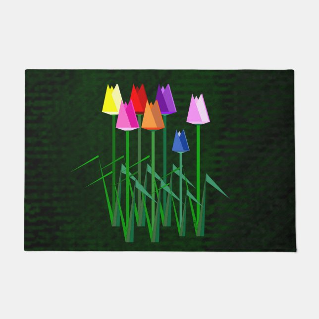 Tulips Doormat (Front)