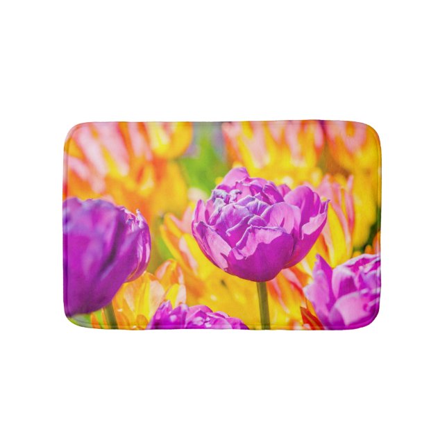 Tulips Enchanting 12 Bath Mat (Front)