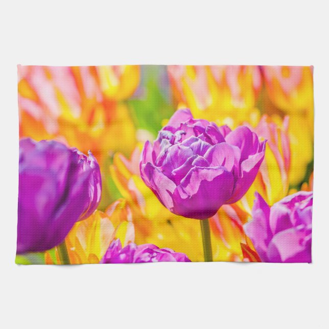 Tulips Enchanting 12 Kitchen Towel (Horizontal)