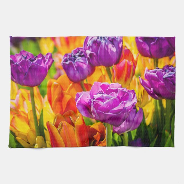 Tulips Enchanting 12a Kitchen Towel (Horizontal)
