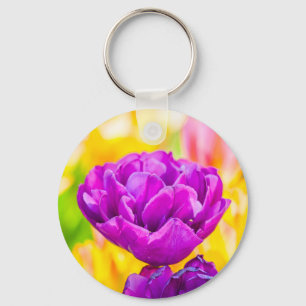 Tulips Enchanting 15 Keychain