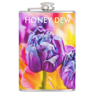 Tulips Enchanting cool Hip Flask