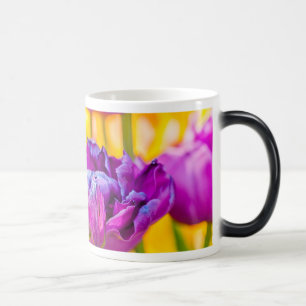 Tulips Enchanting Dark Pink Magic Mug