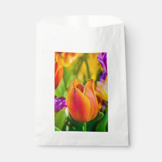 Tulips Enchanting Favour Bag (Front)