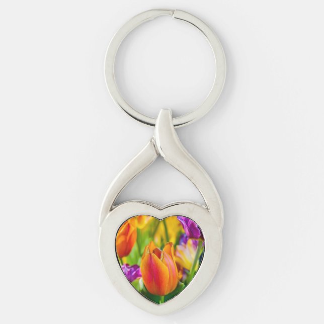 Tulips Enchanting Keychain (Front)