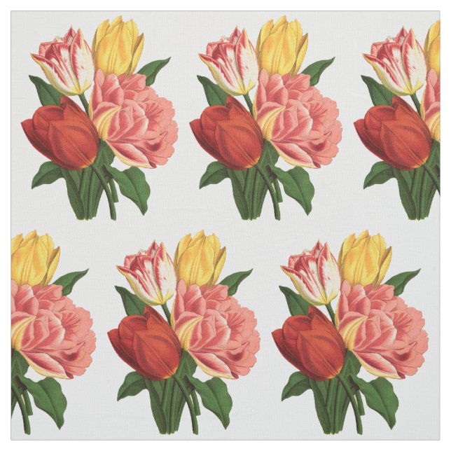 Tulips Fabric (Swatch)