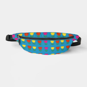 Tulips Felt Look Cute Fanny Pack