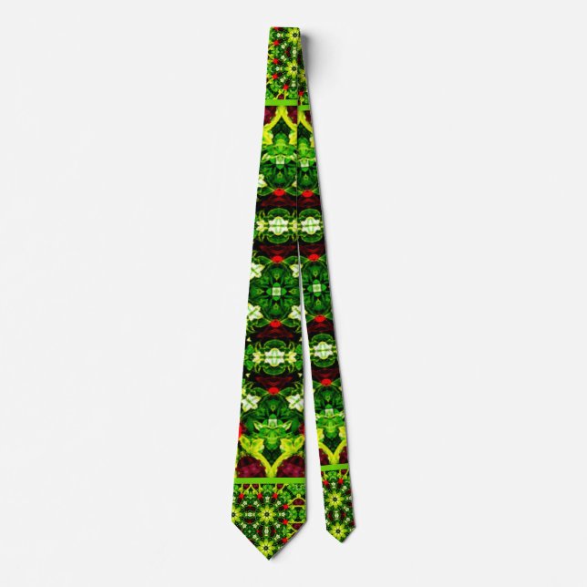 Tulips Flowers design for Neck Tie (Front)