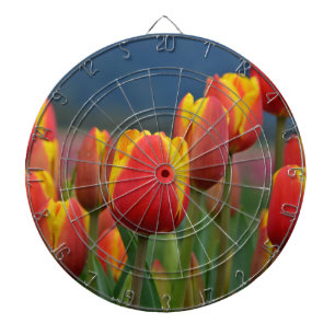 Tulips for Mom Dartboard