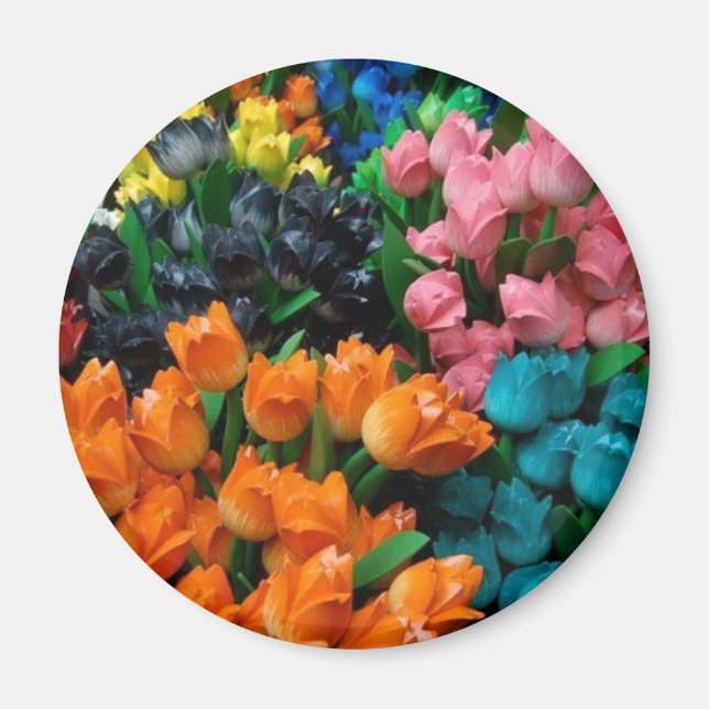 Tulips Galore Magnet (Front)