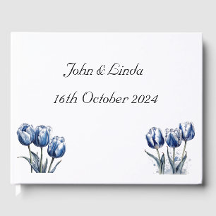 Tulips in Delft Blue  Guest Book